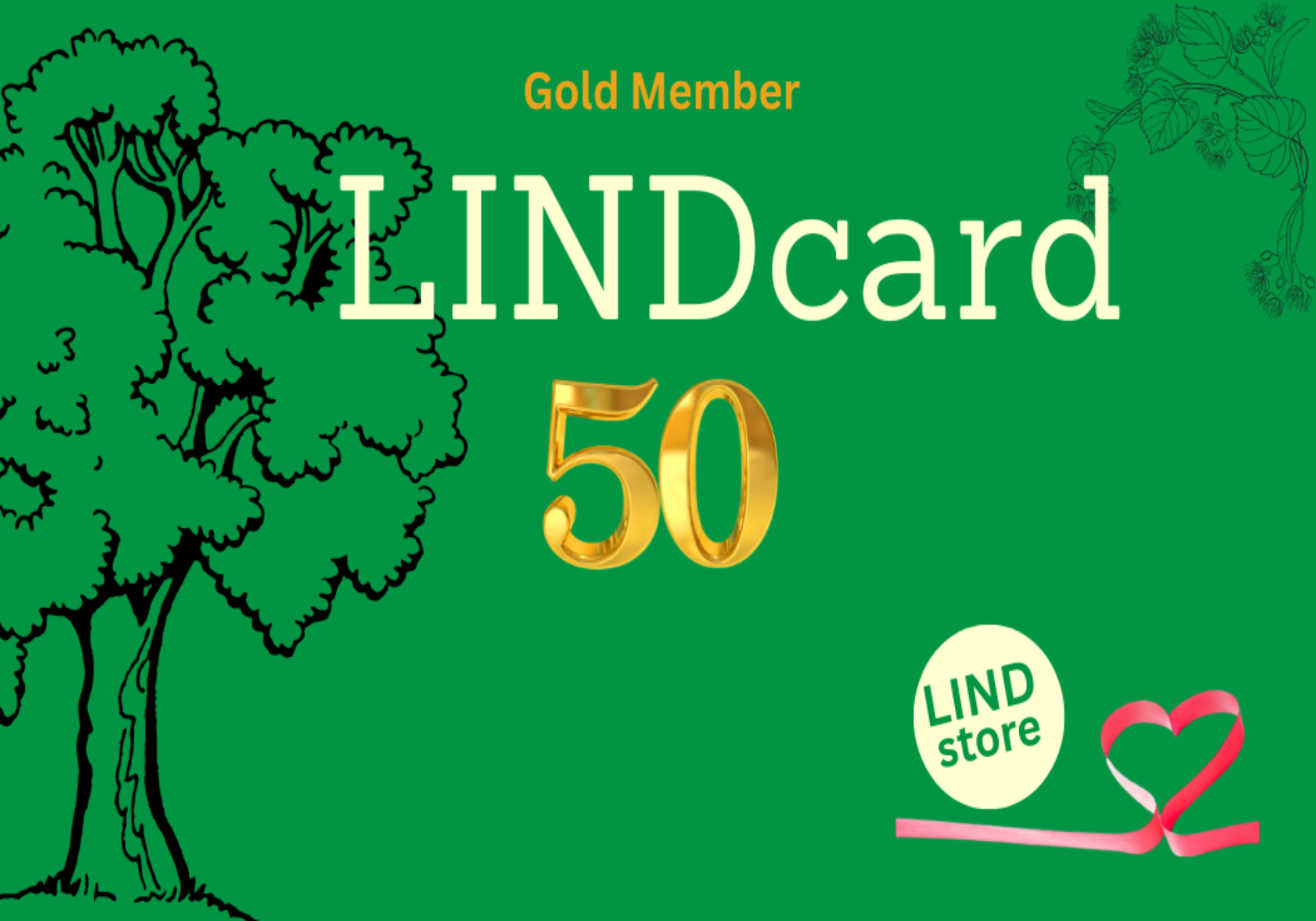 Warum die LINDcard dein bester Deal im LINDstore ist: Spare dauerhaft bis zu 50 % auf LIND-Produkte