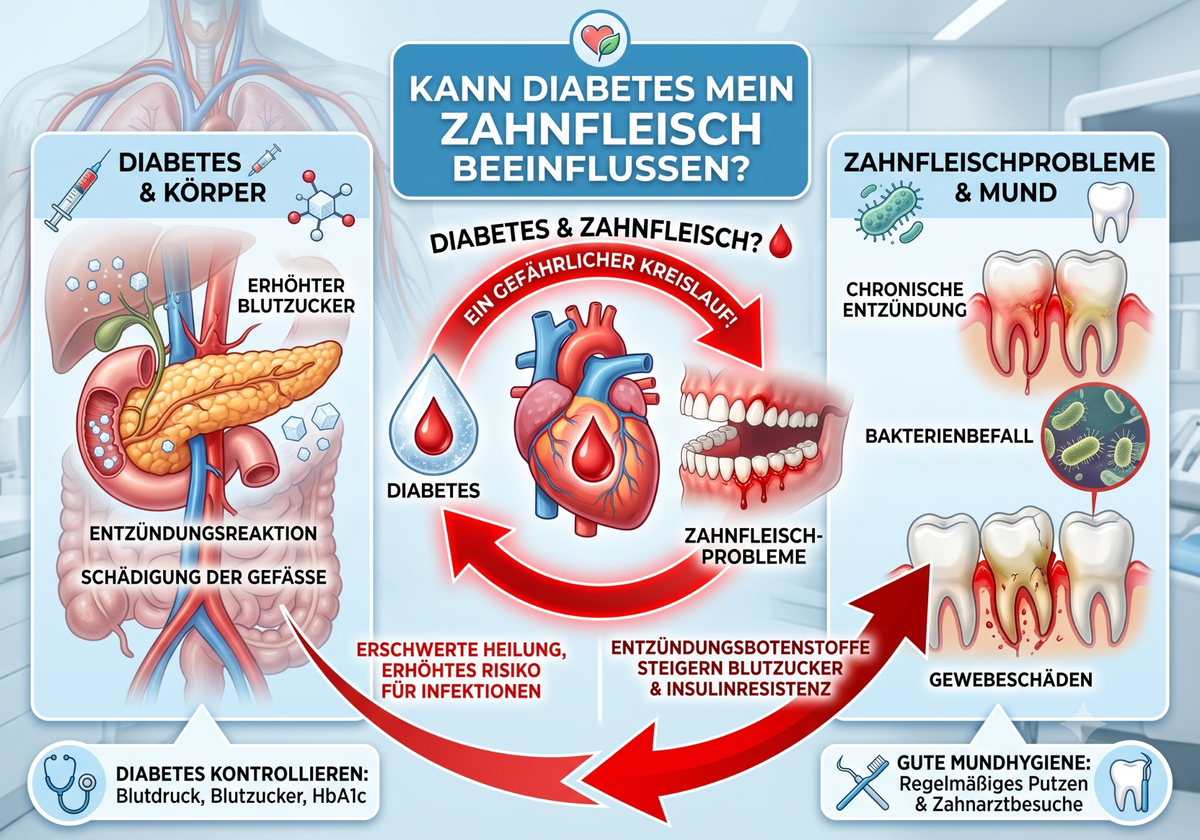 Diabetes und Zahnfleischgesundheit: Der wechselseitige Zusammenhang