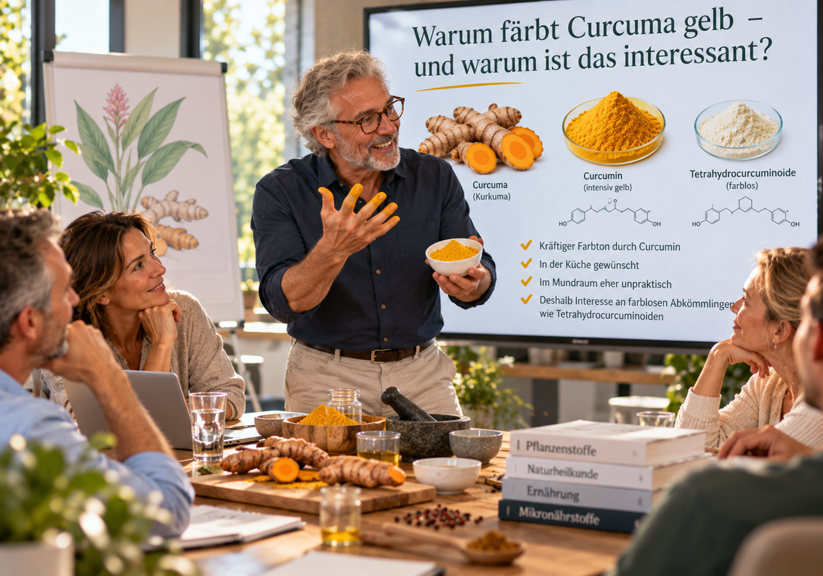 Warum färbt Curcuma eigentlich gelb – und warum ist das interessant?