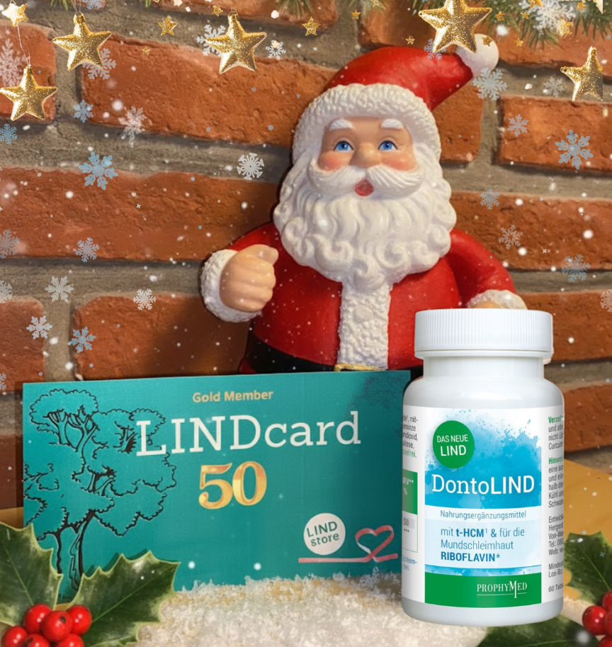 DontoLIND - Riboflavin für deine gesunde Mundschleimhaut - und 1 Jahr lang 50 % Rabatt auf alle Nahrungsergänzungsmittel