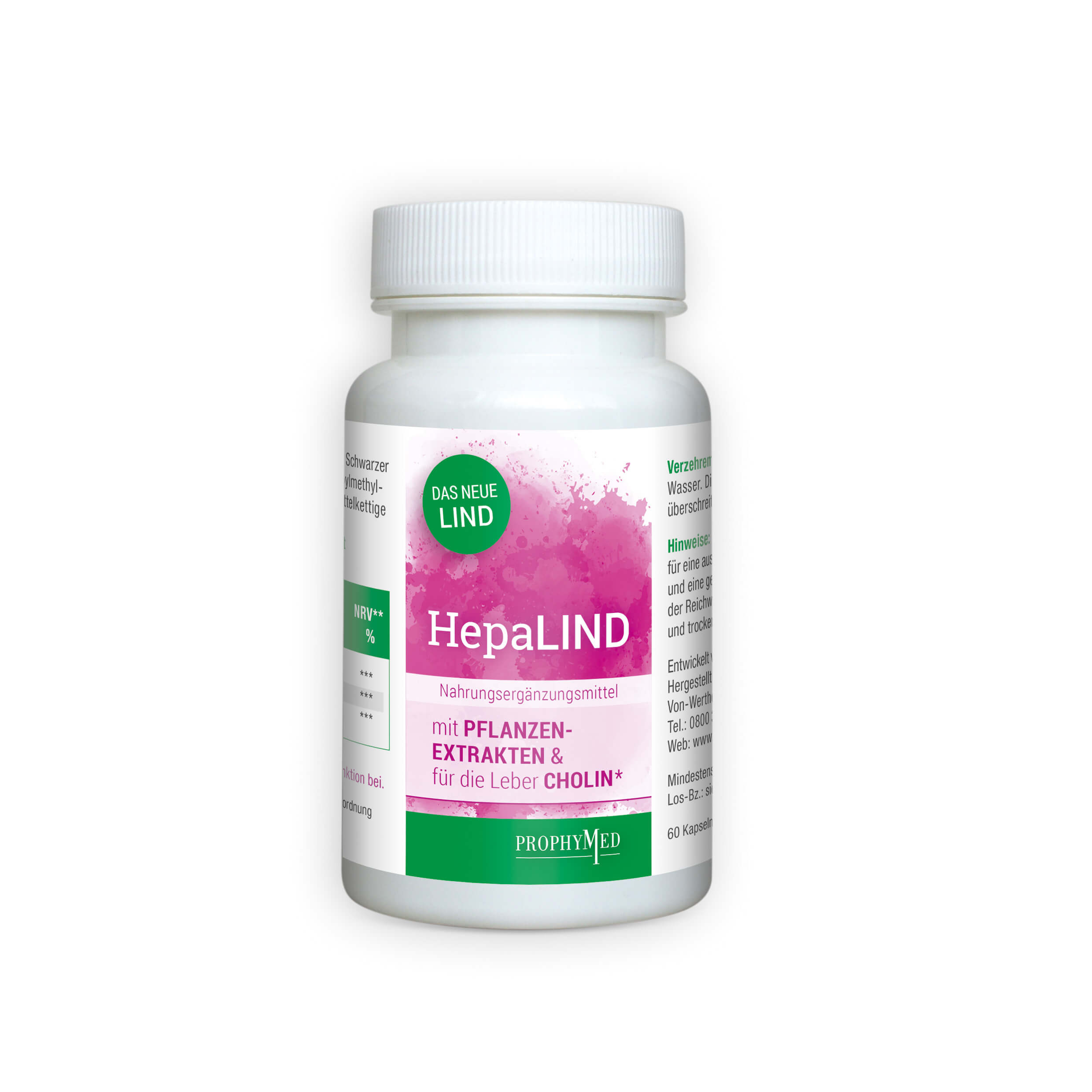 HepaLIND – Mit Cholin* zur Unterstützung einer normalen Leberfunktion seit 2015