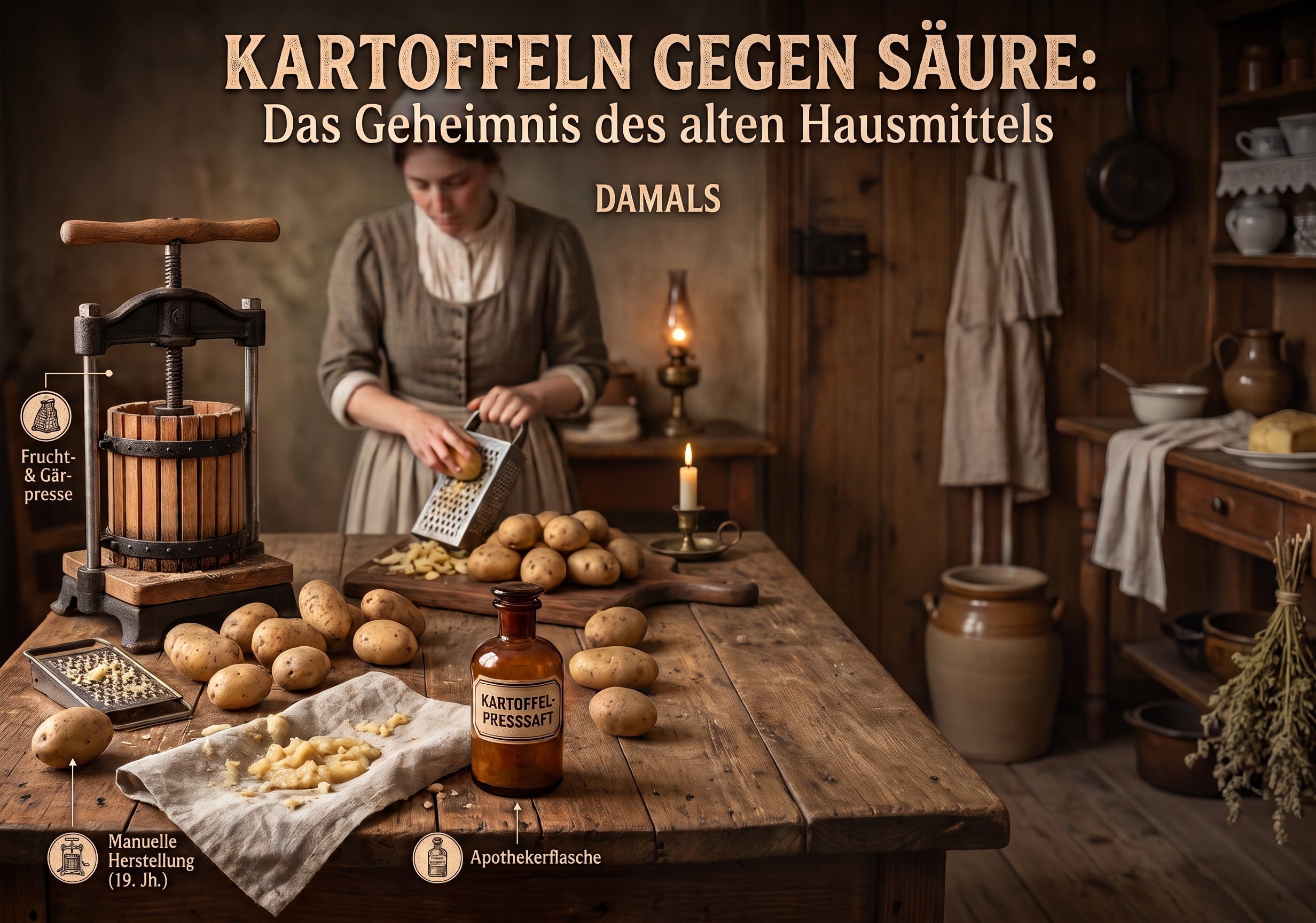 Kartoffeln gegen Säure? Warum ein altes Hausmittel bis heute fasziniert