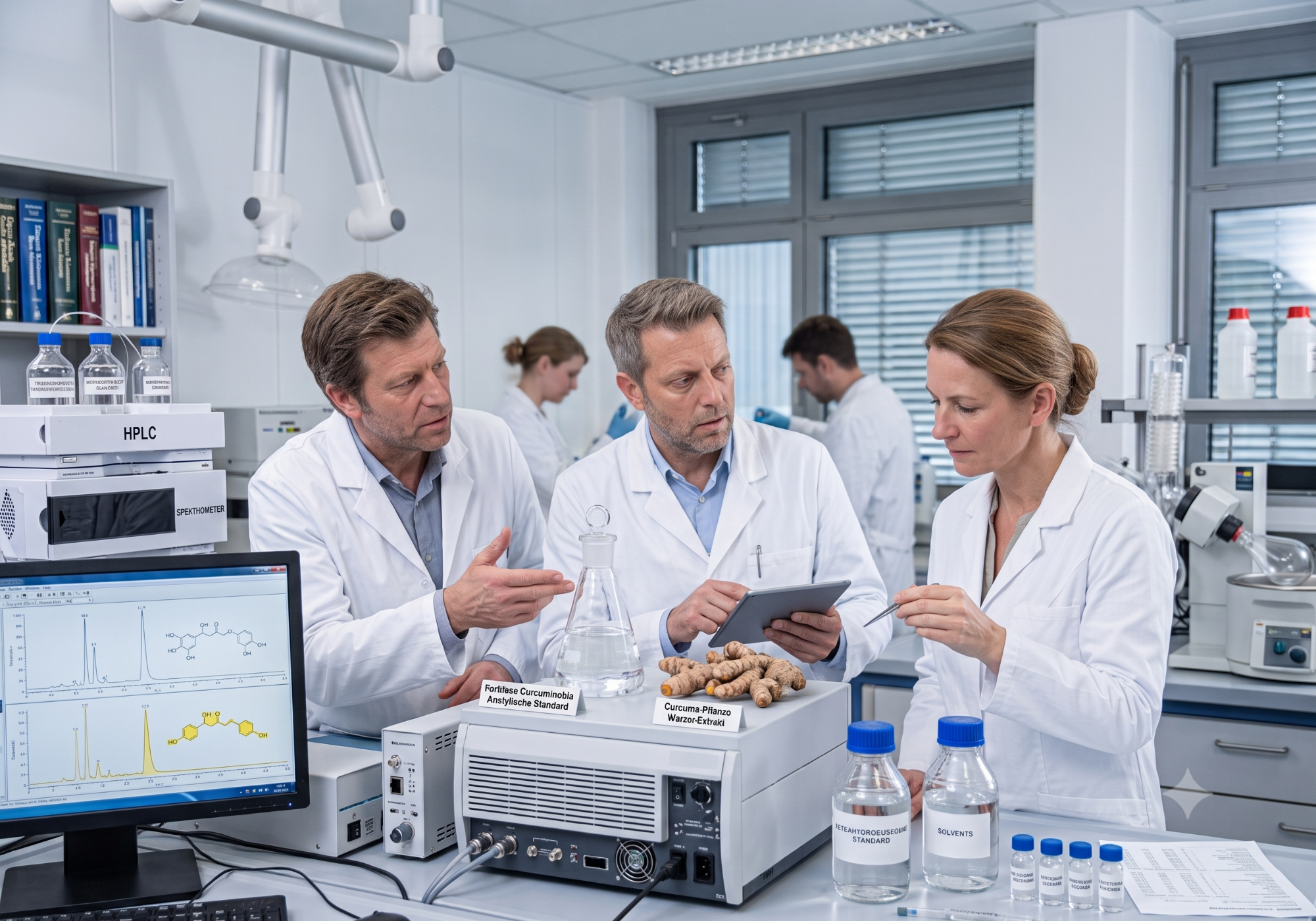 Warum interessieren sich Wissenschaftler für farblose Curcuminoide?