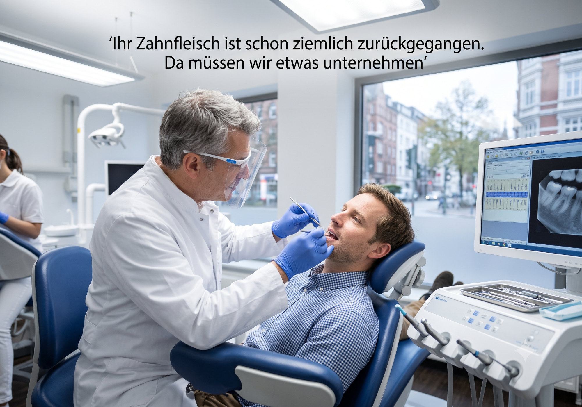 Warum zieht sich mein Zahnfleisch zurück?