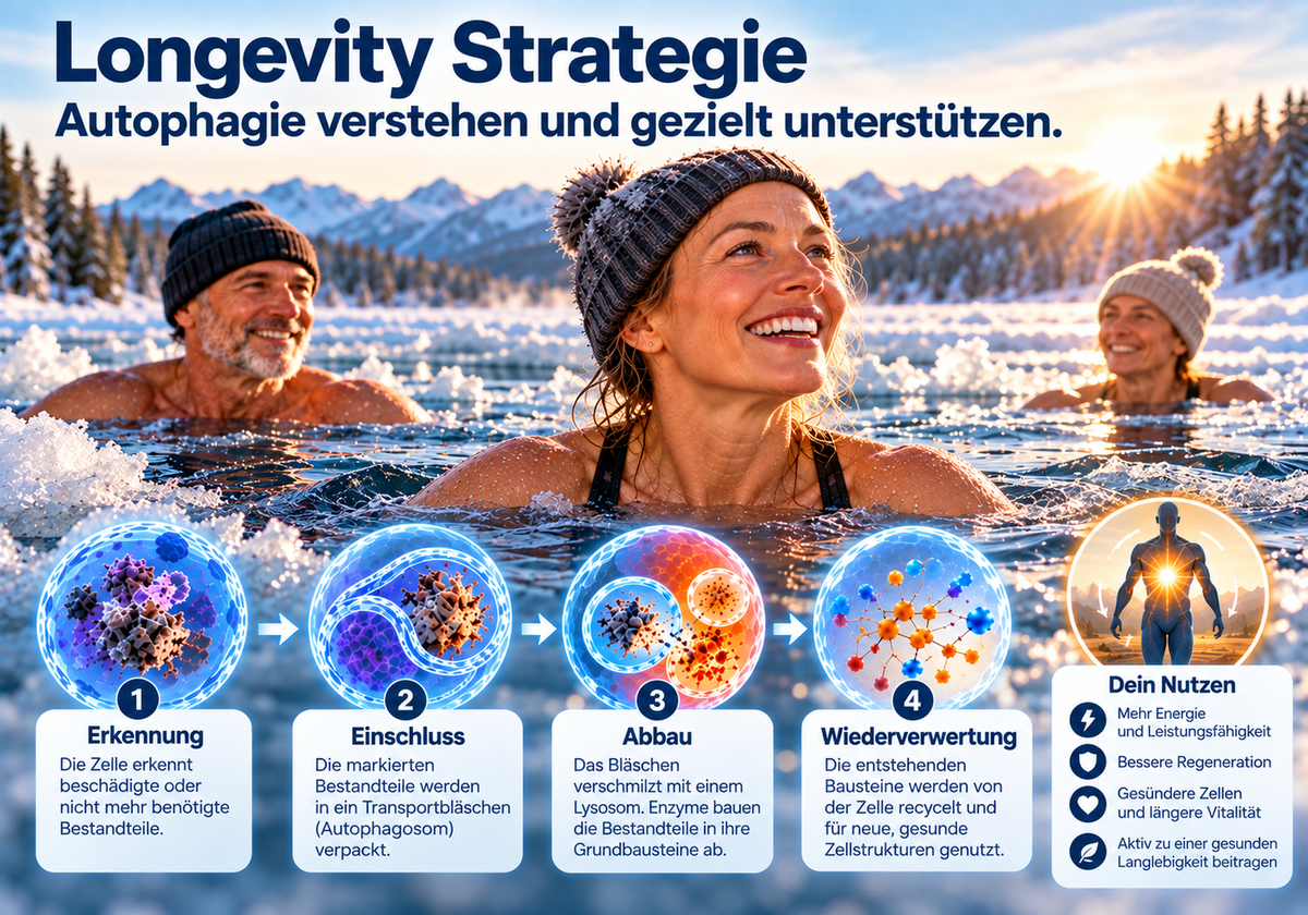Longevity Strategie: Autophagie verstehen und gezielt unterstützen