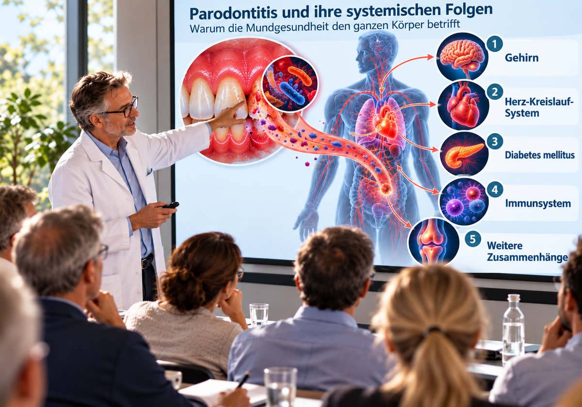 Parodontitis und ihre systemischen Folgen: Warum die Mundgesundheit den ganzen Körper betrifft