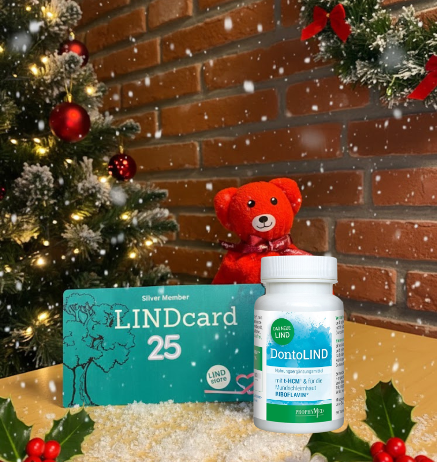 DontoLIND - Hygiene für deinen Mund - und ein Jahr lang 25 % auf alles* mit der LINDcard