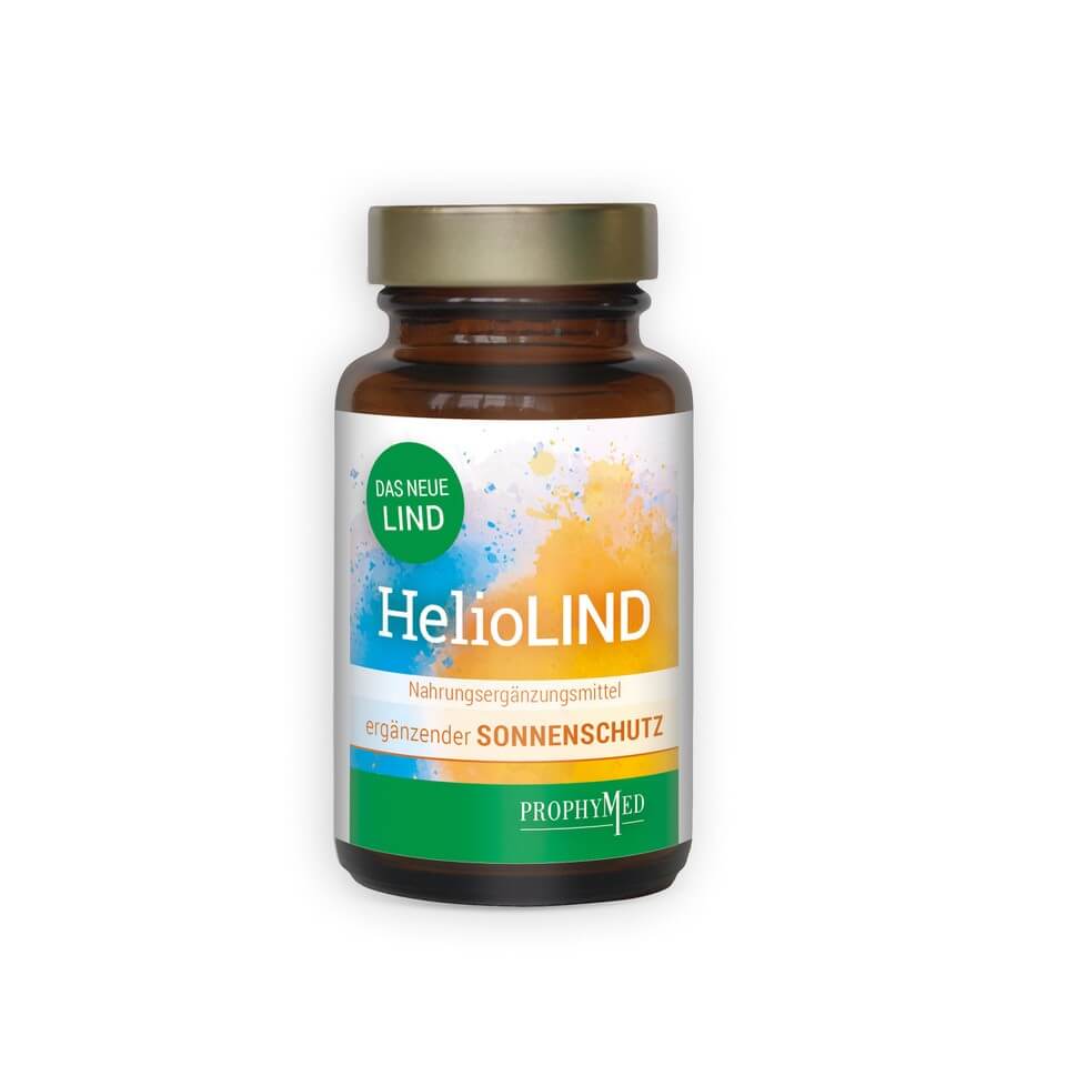 HelioLIND – ergänzender Sonnenschutz von innen. Kein Abrieb beim Duschen oder Baden.