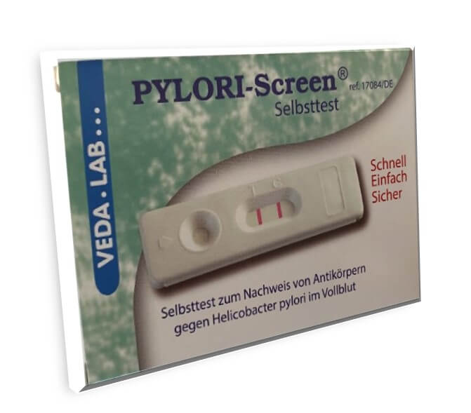 PYLORI-Screen Selbsttest zum Nachweis von Antikörpern gegen Helicobacter pylori im Vollblut