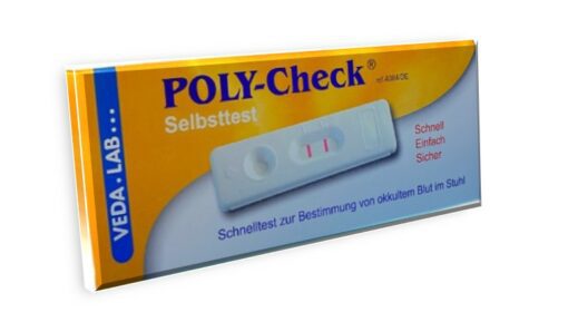 POLY-Check® Selbsttest zum Nachweis von Blut im Stuhl